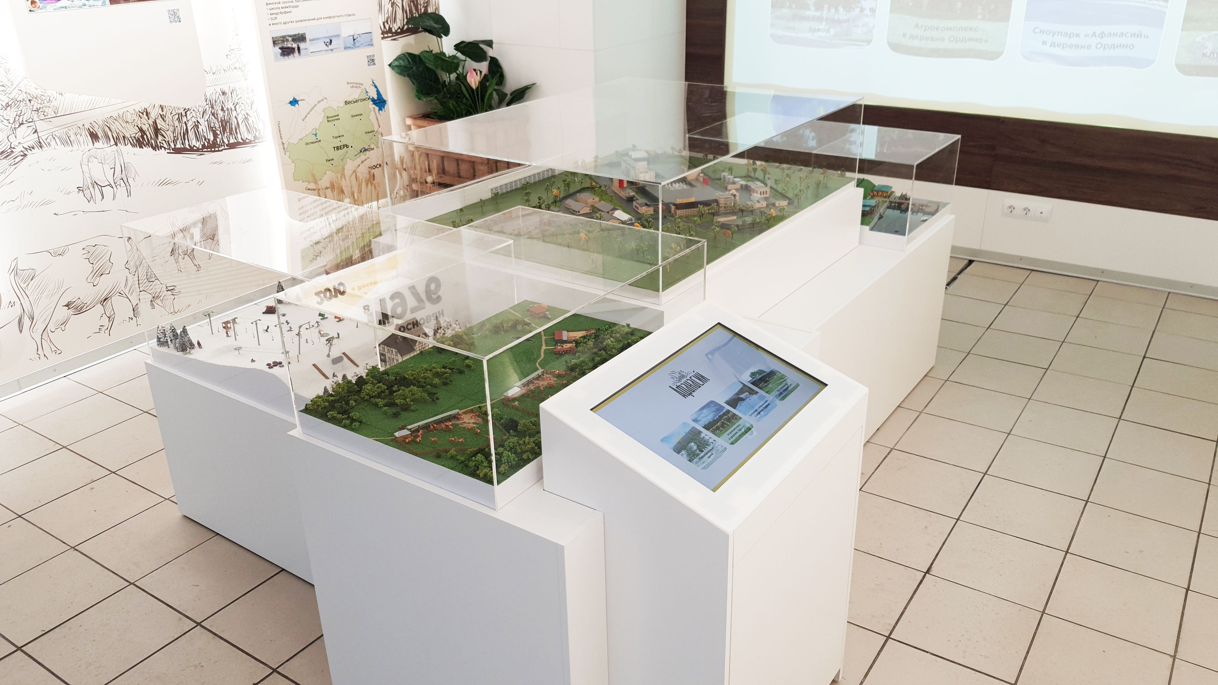 Музейный макет