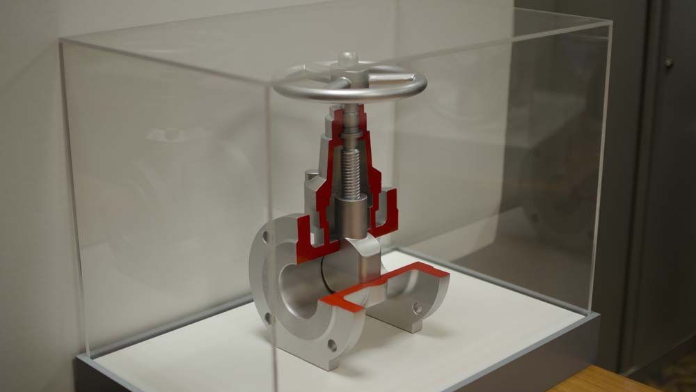 Макет реактивного двигателя