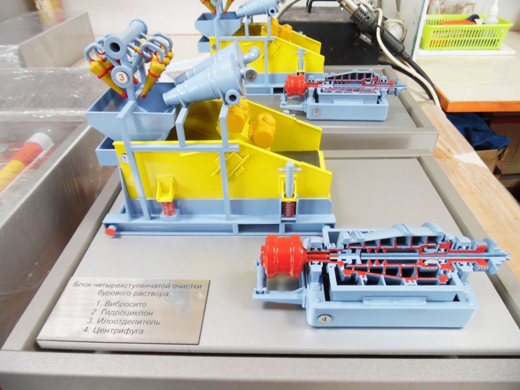 Макет нефтегазового оборудования