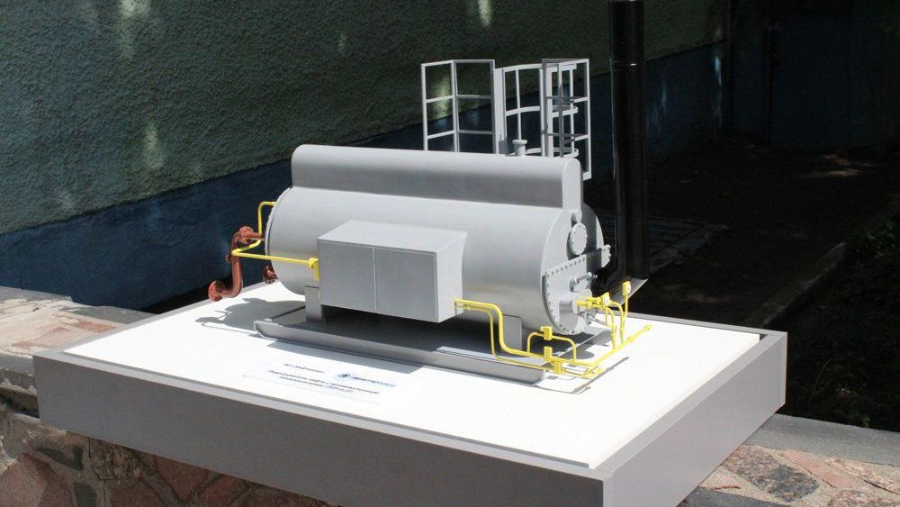 Макет реактивного двигателя