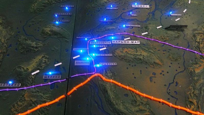 Макет карта