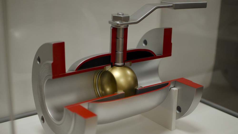 Макет реактивного двигателя