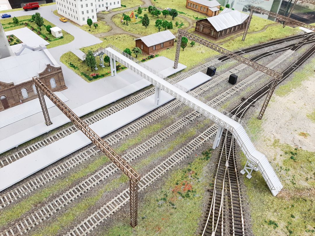 Макет вокзала