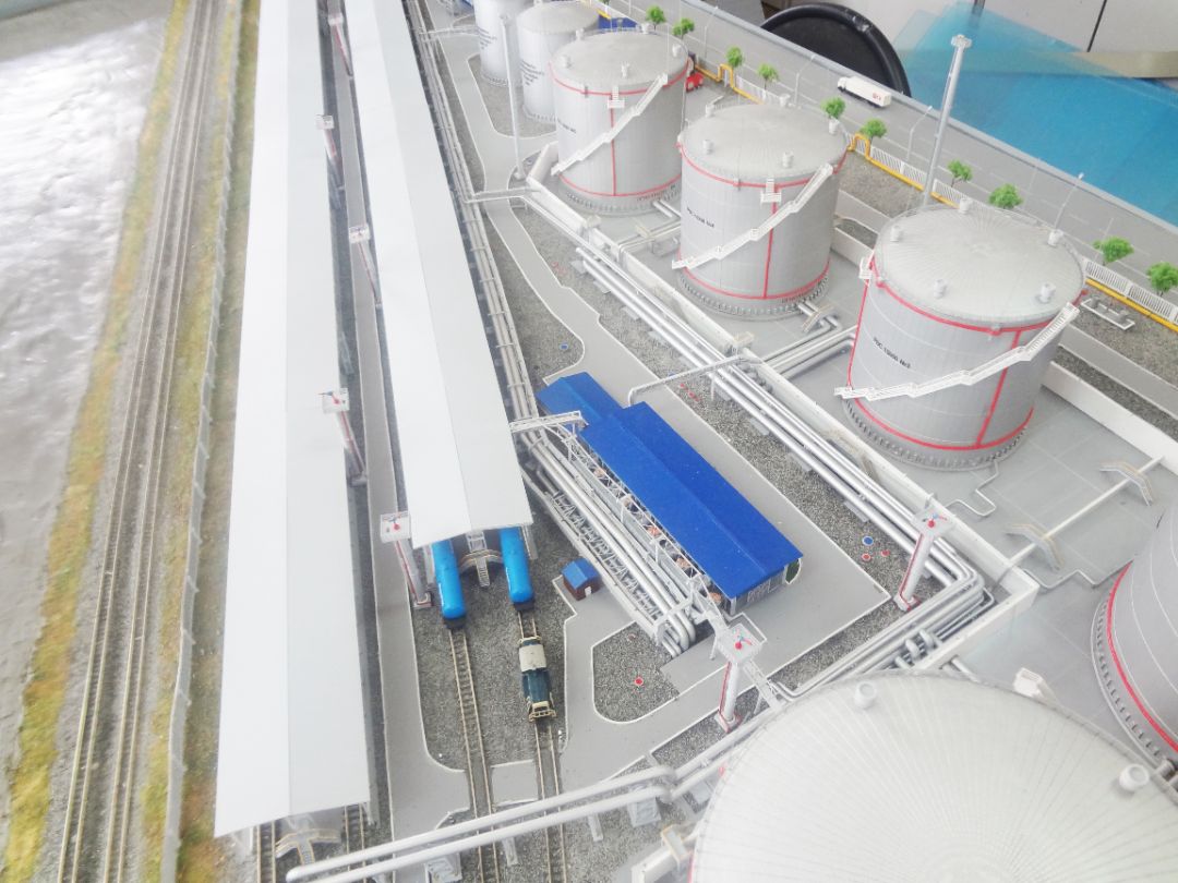 Макет ЖД станции