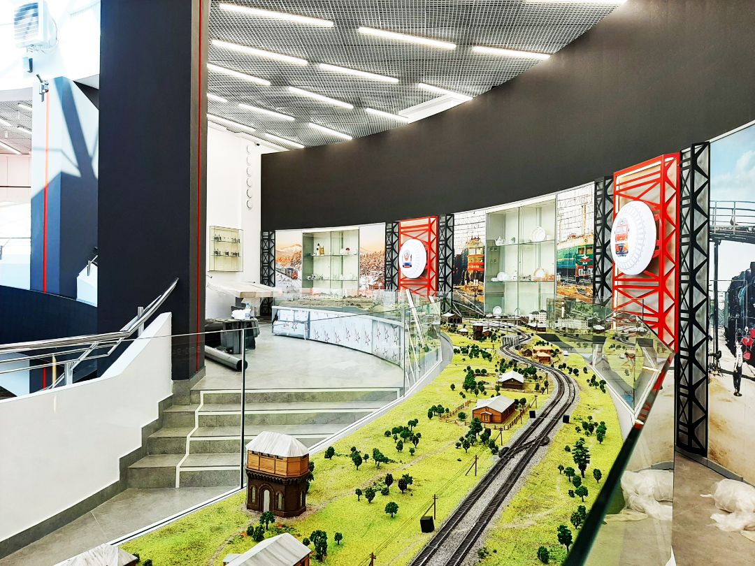 Макет вокзала