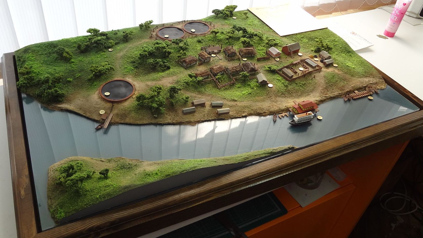 Музейный макет кузницы