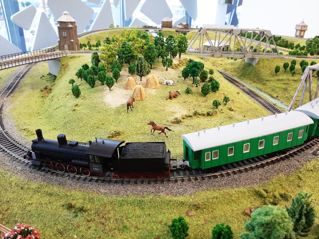 Макет вокзала