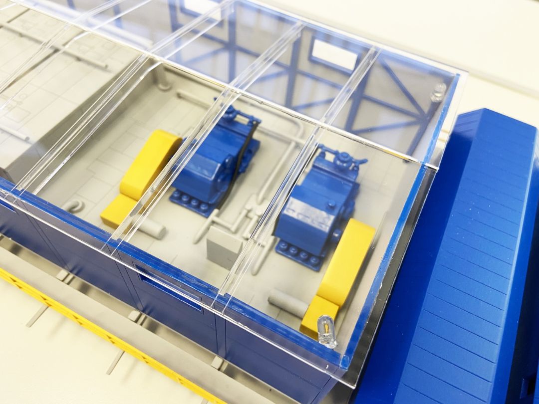Макет линейной части газопровода