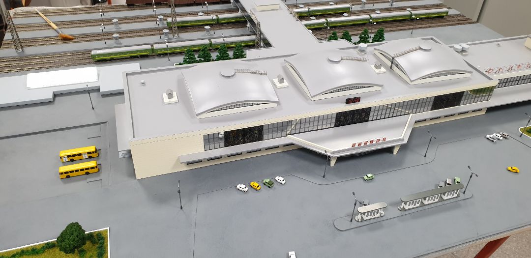 Макет вокзала