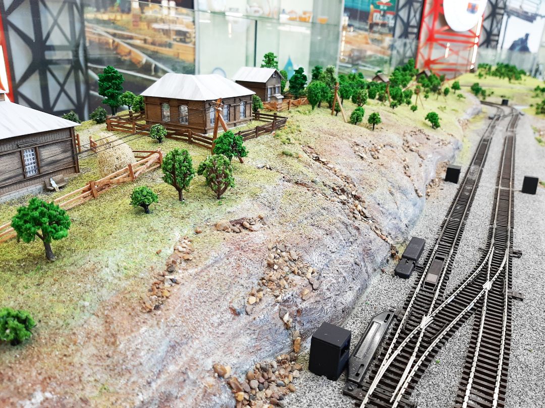 Макет вокзала