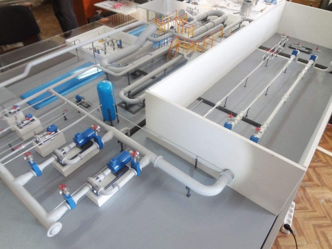 Макет нефтегазовый