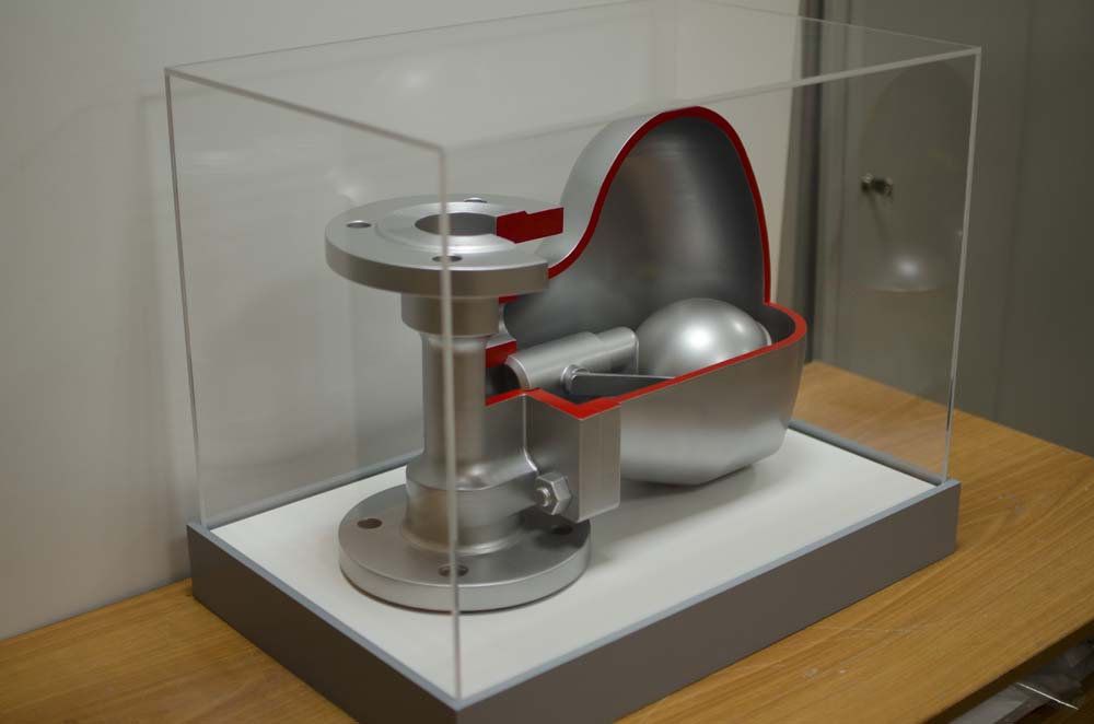 Макет нефтегазового оборудования