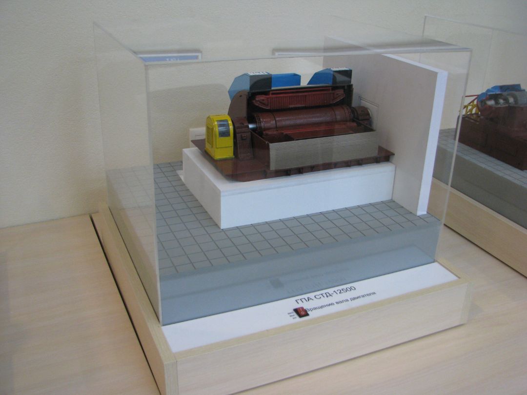 Макет газотурбинного двигателя ГПА