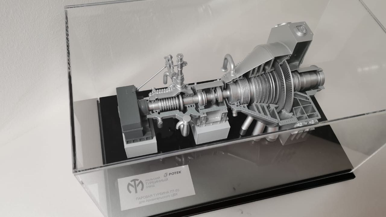 Макет узла приема запуска