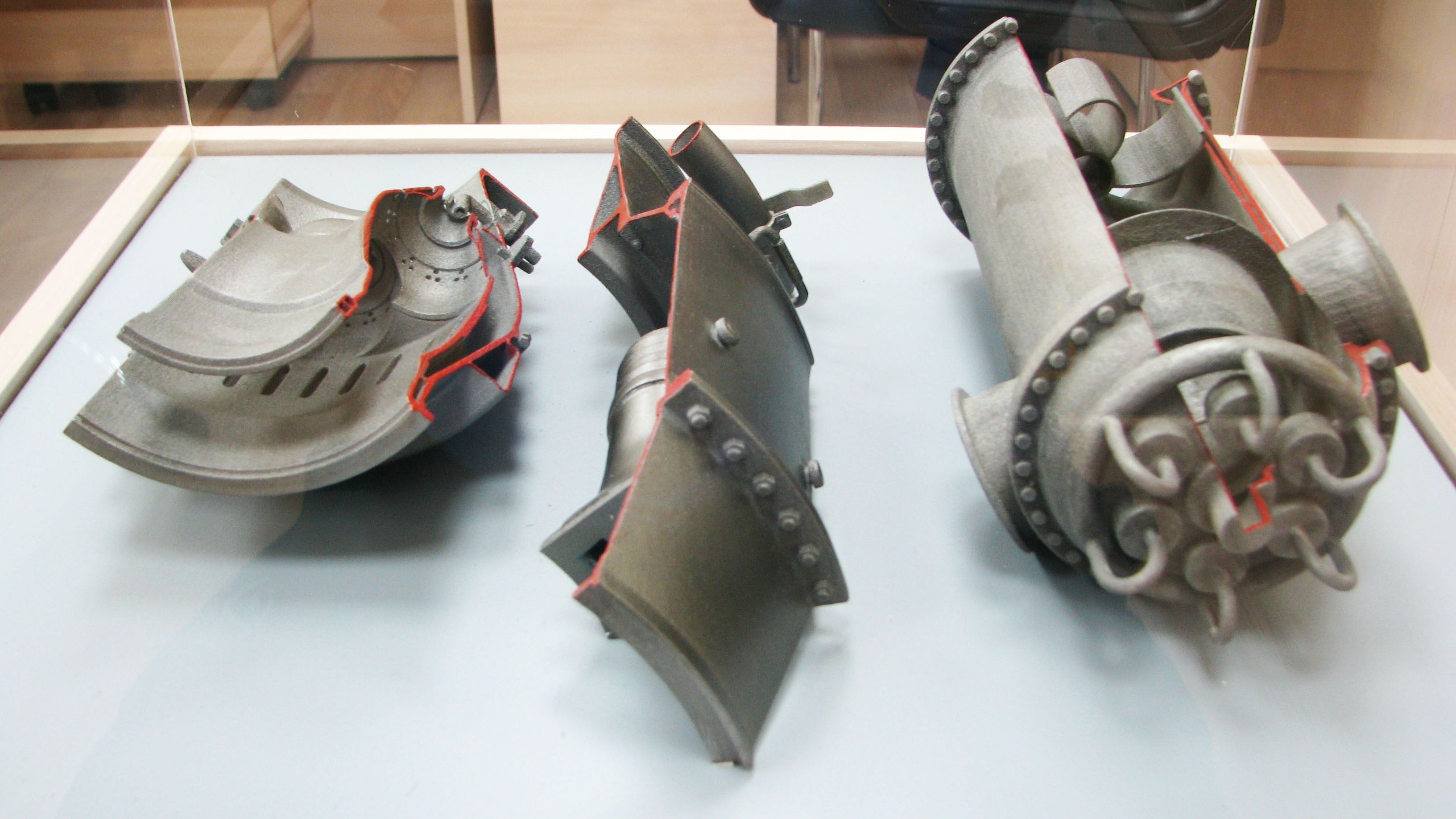 Макет двигателя ГПА