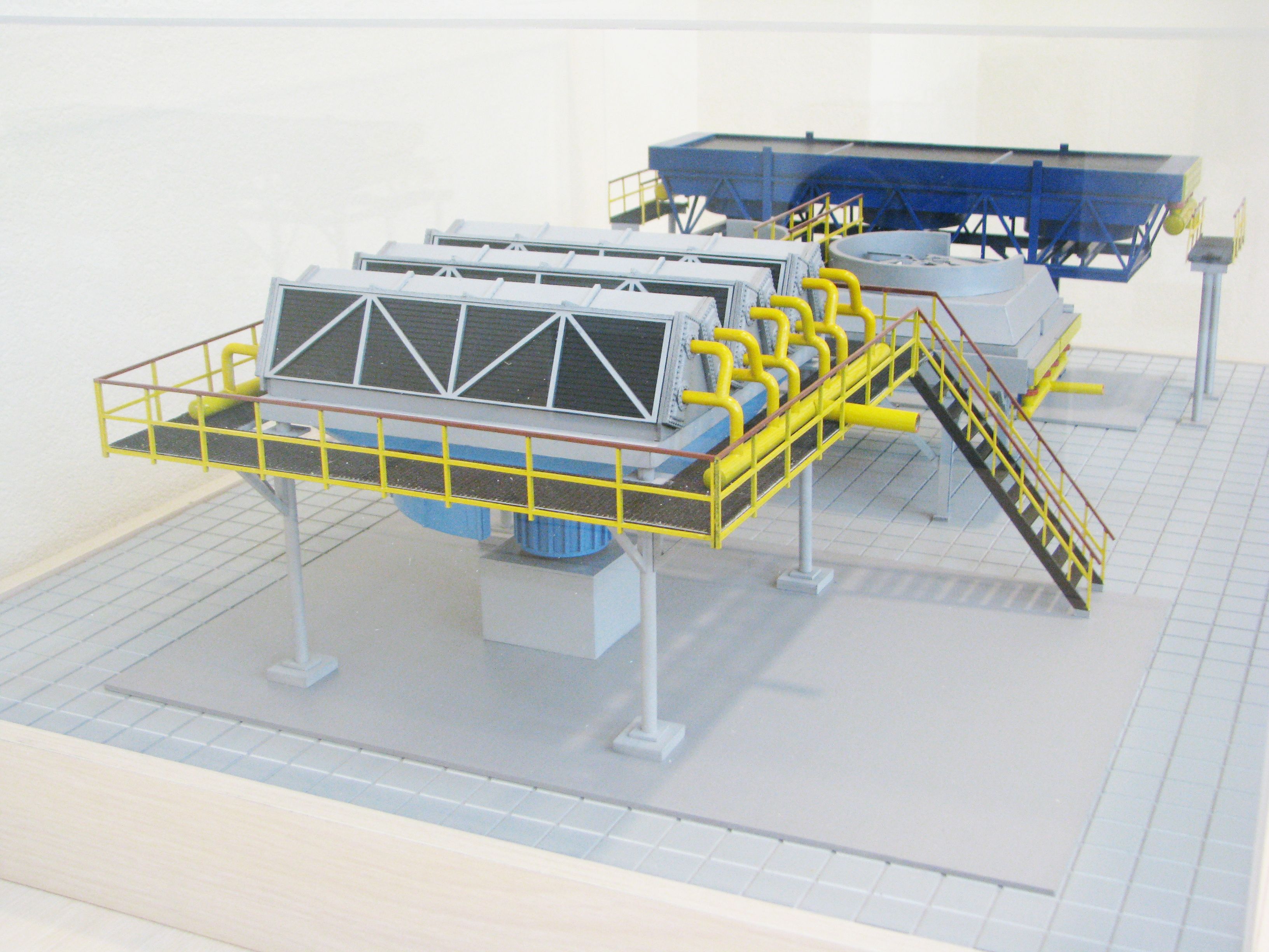 Макет установки охлаждения газа