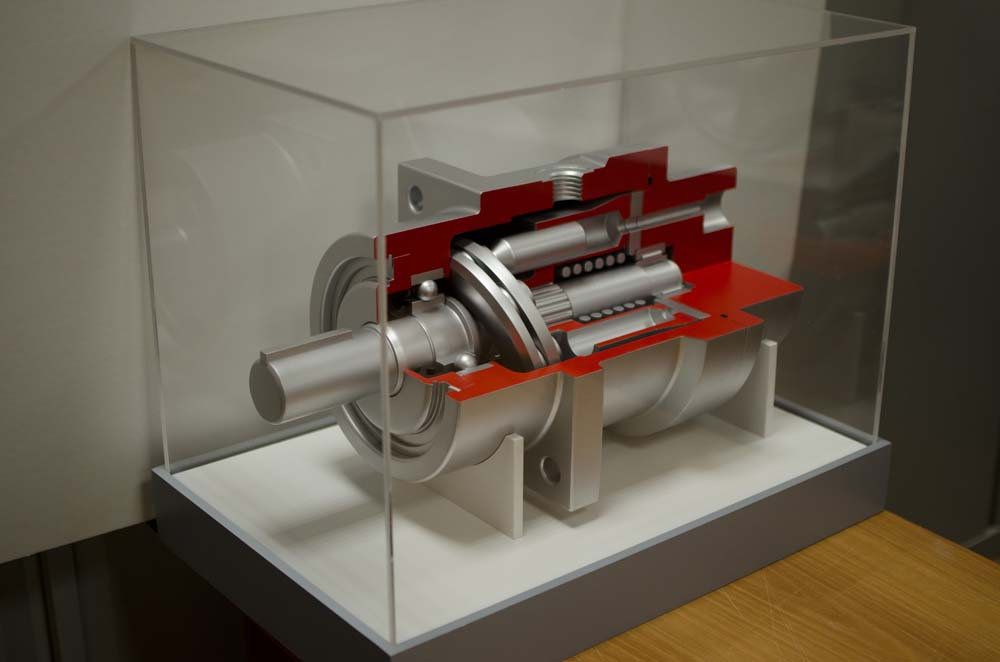 Макет нефтегазового оборудования