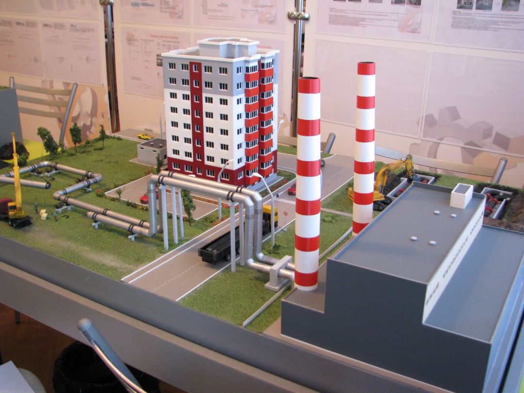 Макет нефтегазовый