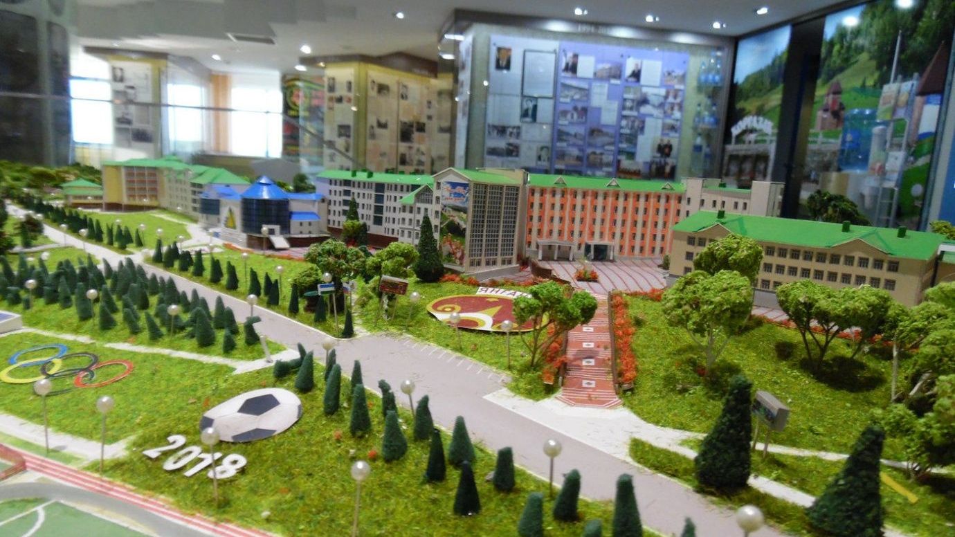 Макет транспортировки буровой