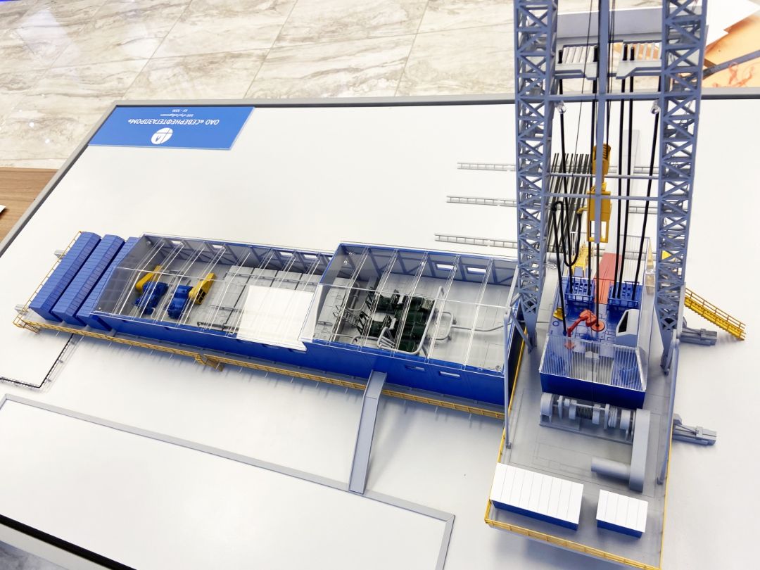 Макет линейной части газопровода
