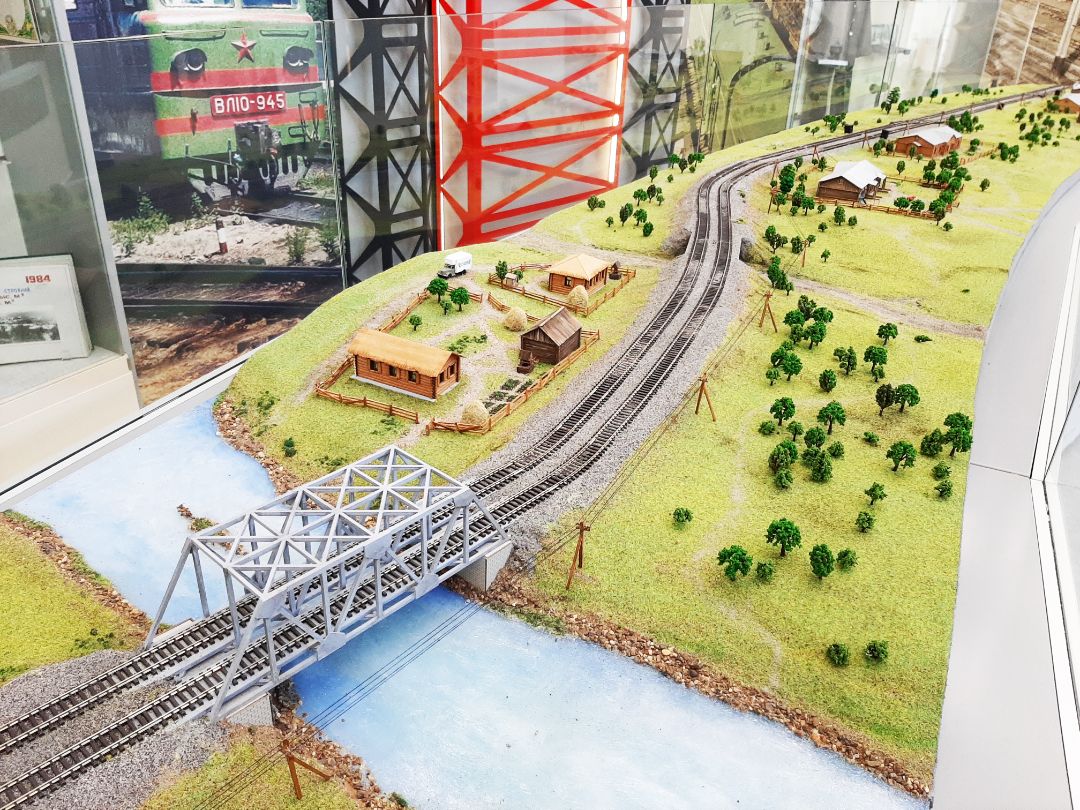 Макет вокзала