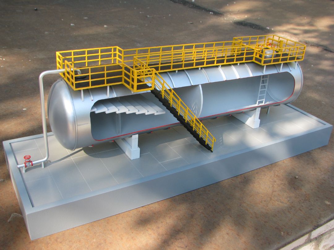 Макет нефтегазовый