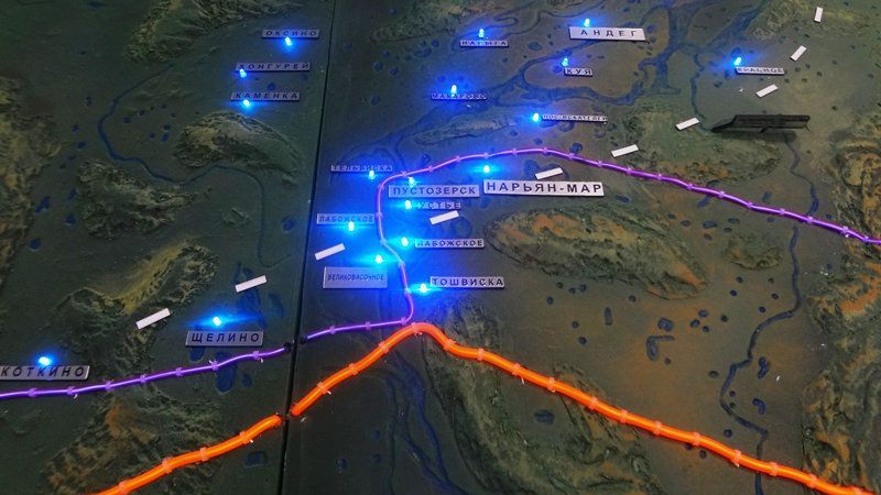 Макет карта