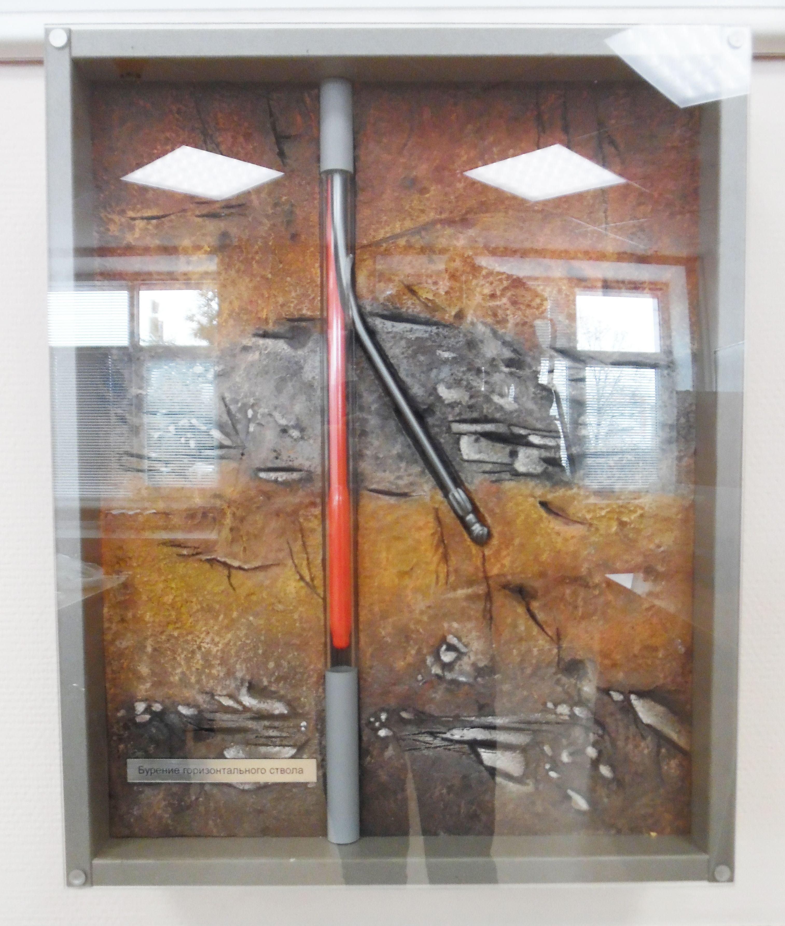 Макет нефтегазового оборудования