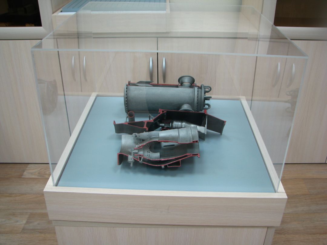 Макет газотурбинного двигателя ГПА