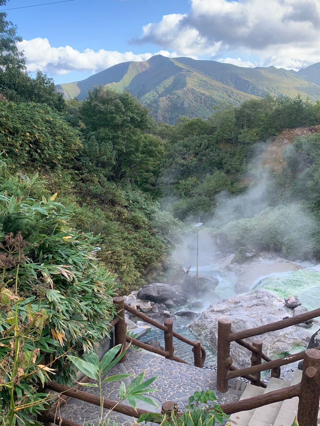 вулкан Баранский, терминальные источники, Итуруп 