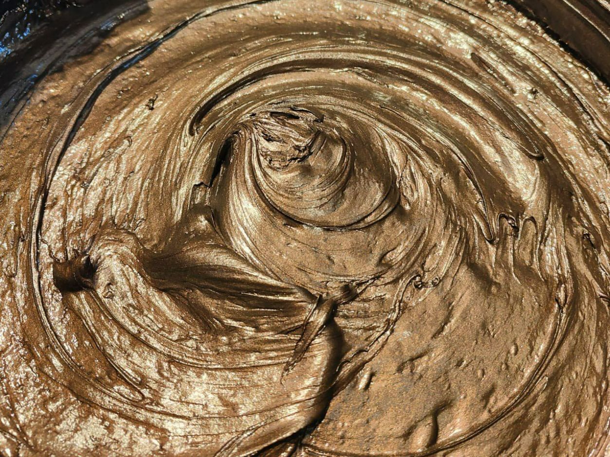 SP Gelio Copper Paste текстура внешний вид