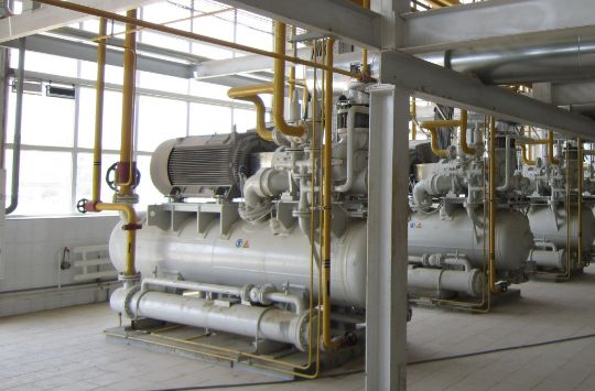 Термосифон для охлаждения масла винтовых компрессорных агрегатов