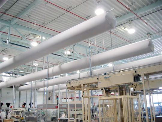 Сравнение текстильных и металлических воздуховодов