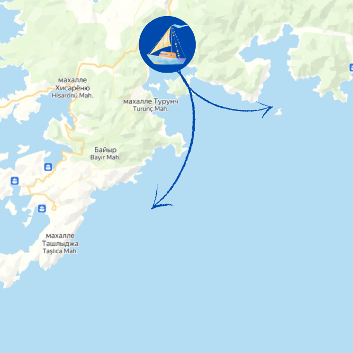 Точка старта обучения яхтингу в Турции