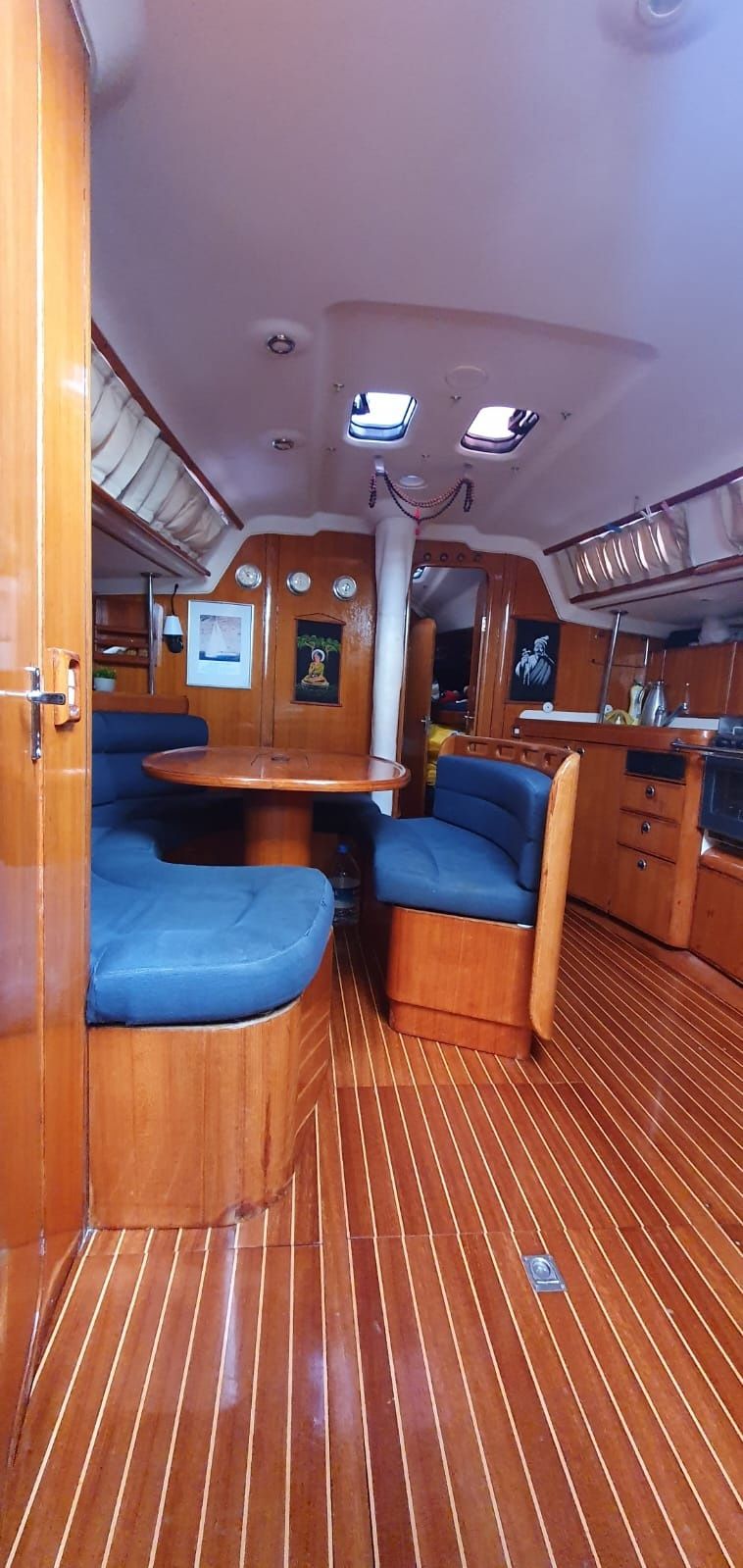 Обучение яхтингу в Турции каюта