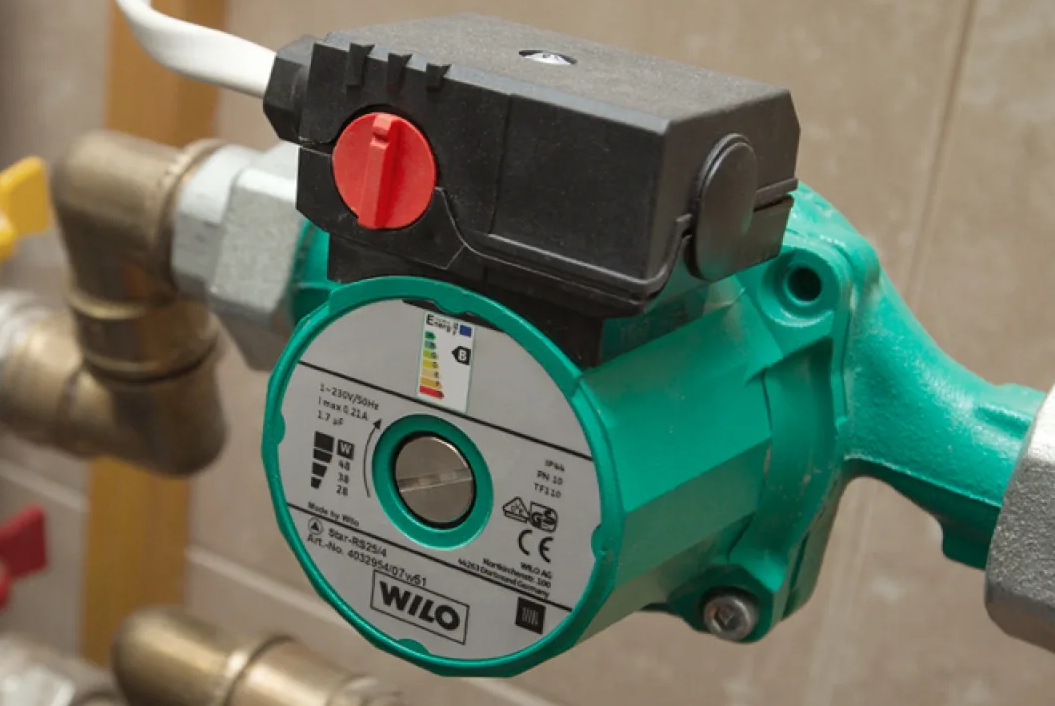 Монтаж насоса