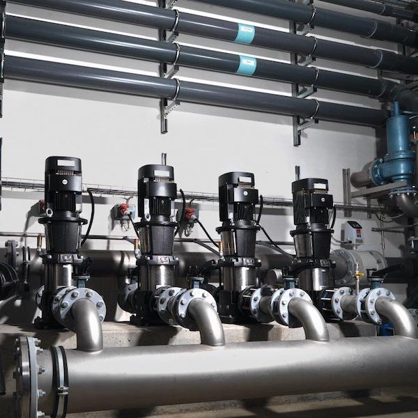 Грундфос насосная станция