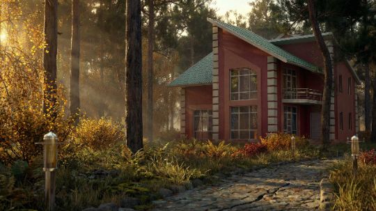 МАЛАХИТ - 3Д рендер дома