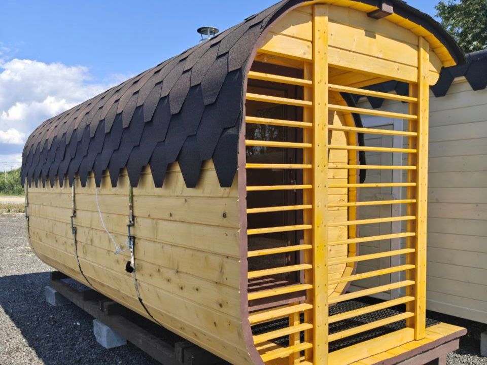 Баня бочка 2х2