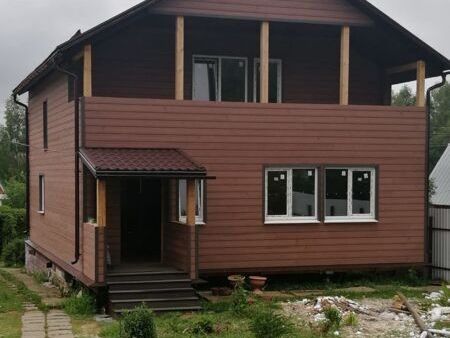 Вентилируемый фасад из дпк