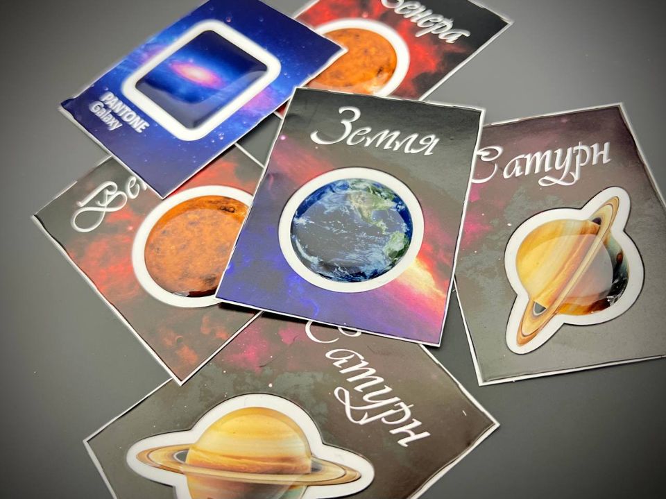 3d стикер со смолой