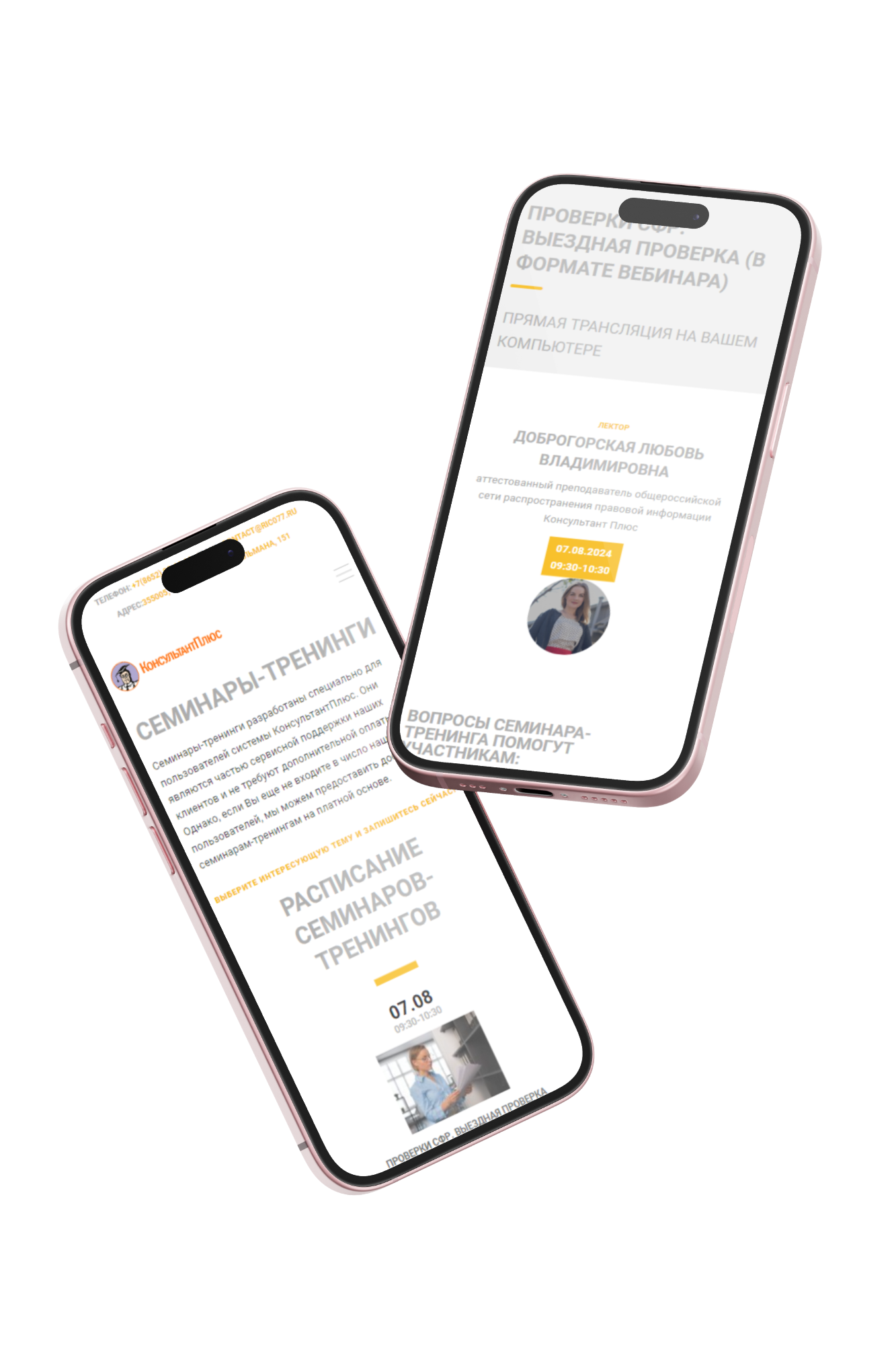 Семинары-Тренинги