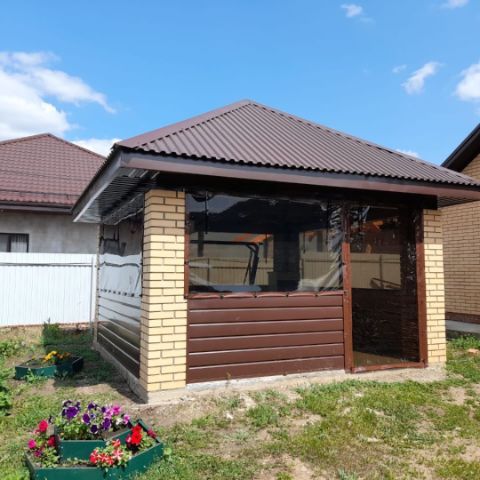 мягкие окна на беседки москва