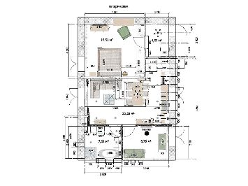 современный дизайн интерьера квартиры 3dplanirovka перепланировка 3d