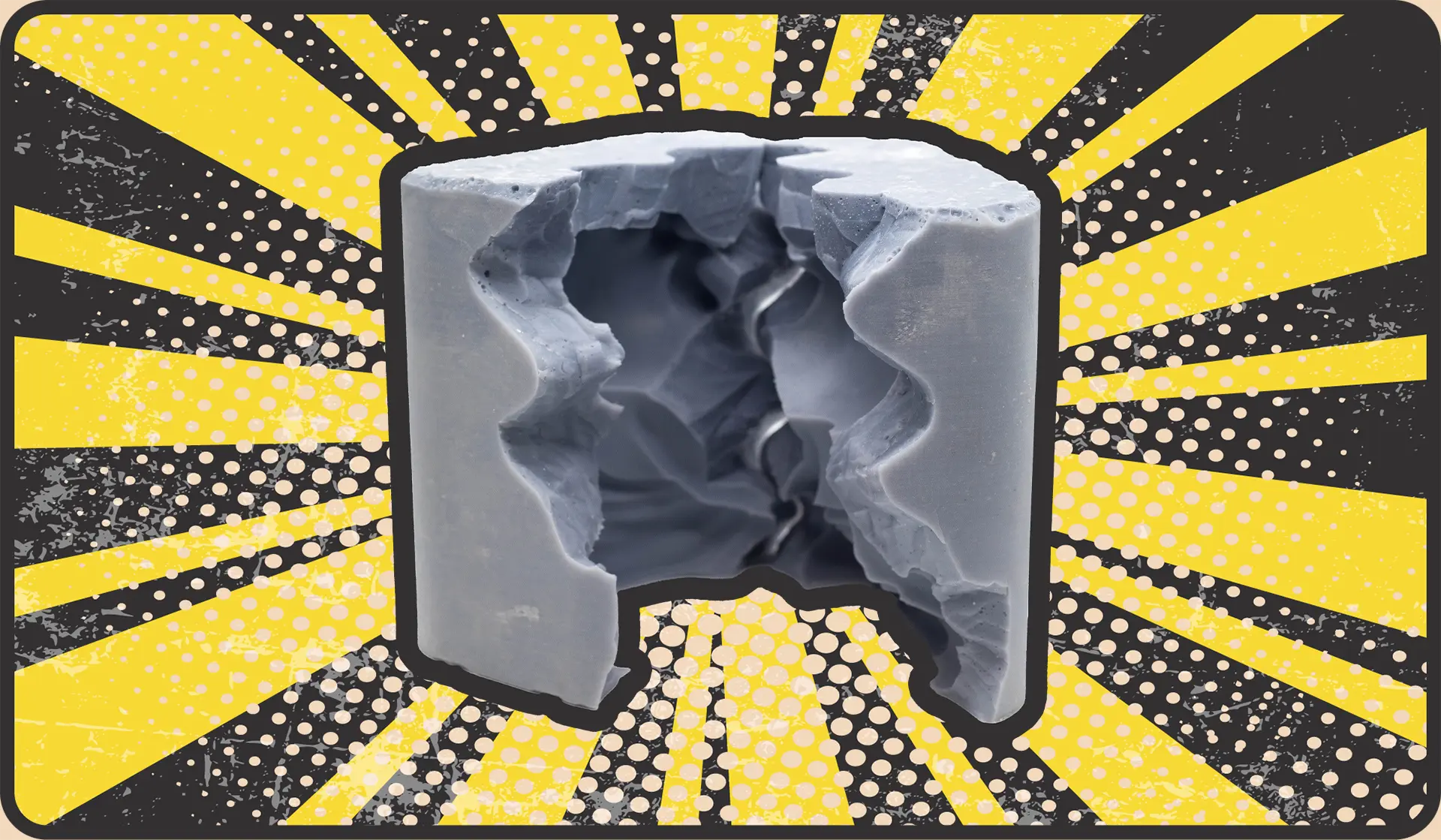 силиконовая форма для арт-объекта