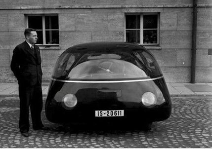 Schlorwagen from 1939 first autobahns were being open