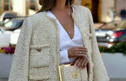 сток итальянской ткани Шанель и букле