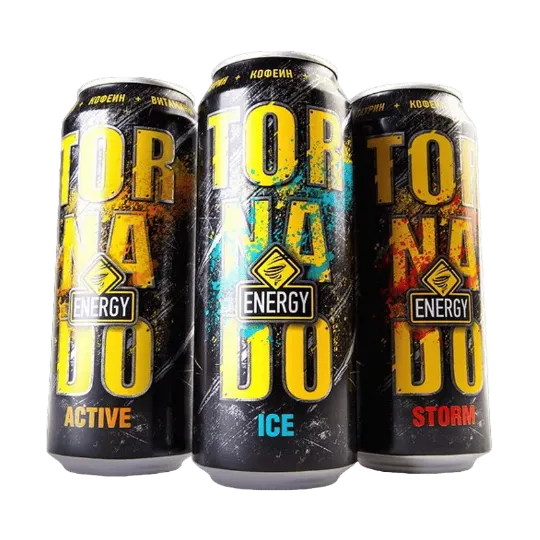 Энергетический напиток Торнадо 0,45 л.