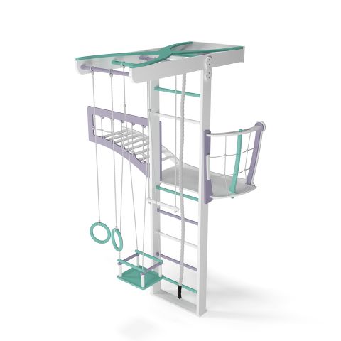 Детский спорткомплекс с балконом