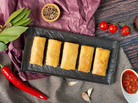 Блинчики с мясом